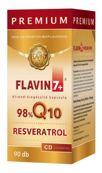 Flavin7 Q10 + Resveratrol Prémium 90 kapszula